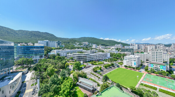 부산대 캠퍼스 전경.