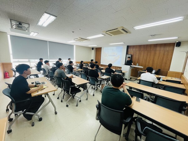 특강 진행 사진. 사진=조선대 제공