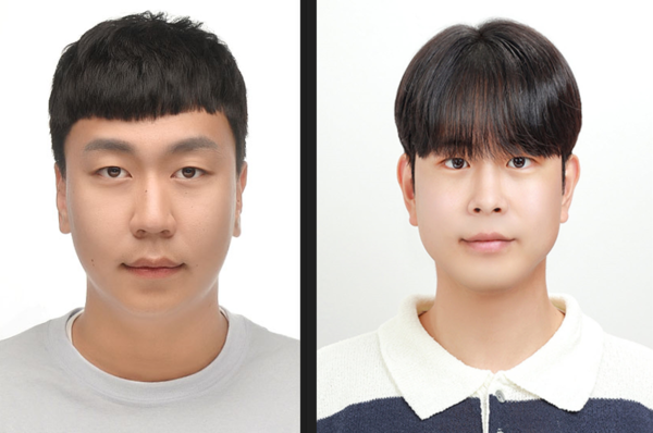 왼쪽부터 성백상. 이주호 학생. 사진=국립한밭대 제공