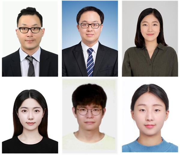(윗줄 왼쪽부터) 고려대 생명공학부 박희호 교수, KIST 메가 슬롯콘트롤센터 성창민 책임연구원, 국민대 바이오발효융합학과 손보람 교수(이상 교신저자)(아랫줄 왼쪽부터) 고려대 최효민 석사과정, KIST 메가 슬롯콘트롤센터 이준엽 박사후 연구원, KIST 메가 슬롯콘트롤센터 김민영 전문원(이상 제1저자). 사진=고려대 제공