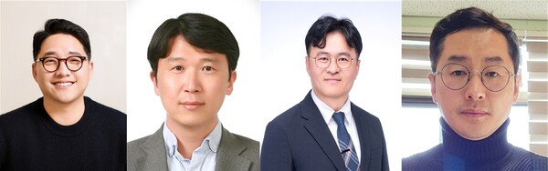 권동준, 안진희, 신의철, 최창호 온라인 슬롯 사이트(왼쪽부터). 사진=경상국립대 제공