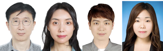 오현옥 교수, 김지혜 교수, 이승화 박사, 고한경 박사. 사진=한양대 제공
