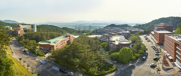 신라대 캠퍼스 전경