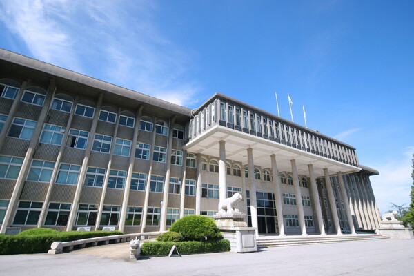 원광대 본관. 사진=원광대 제공