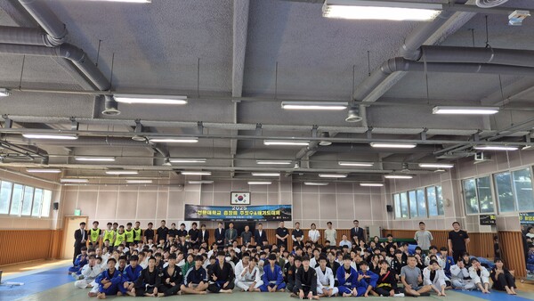 제3회 선문메가 슬롯교 총장배 주짓수&태기도 대회. 사진=선문대 제공