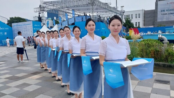 광주여대 항공서비스학과. 사진=광주여대 제공