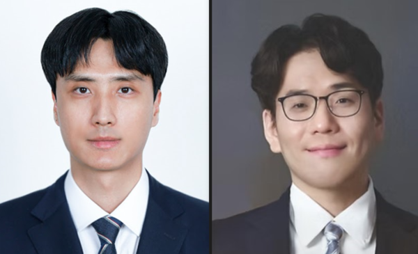 좌측부터 백형부 교수, 구민석 교수. 사진=서울시립대 제공