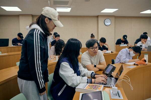 수업 현장. 사진=한림대 제공