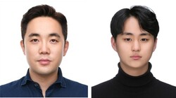 조훈휘 교수와 천민준 슬롯원생. 사진=국립한밭대 제공