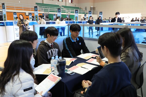 전공상담 모습. 사진=온라인 슬롯 사이트금오공대 제공